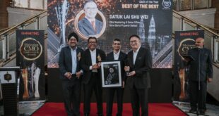 Sime Darby Propertys Datuk Lai Shu Wei wins CMO of