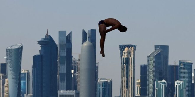 Swimming Swimming Doha high divers dream of Olympic stage