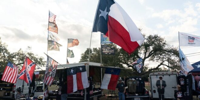 Take Our Border Back vehicle convoy to rally near US Mexico