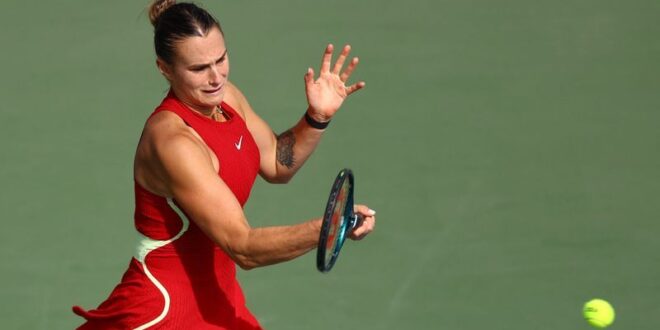 Tennis Tennis Australian Open champion Sabalenka loses in Dubai on return