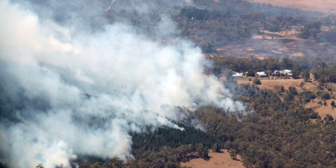 Thousands told to flee homes in Australia amid heat spike