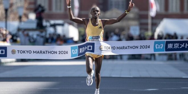 Athletics Athletics Kipruto Kebede win Tokyo Marathon in course record times