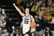 Basketball Caitlin Clark sets scoring mark as No 1 Iowa