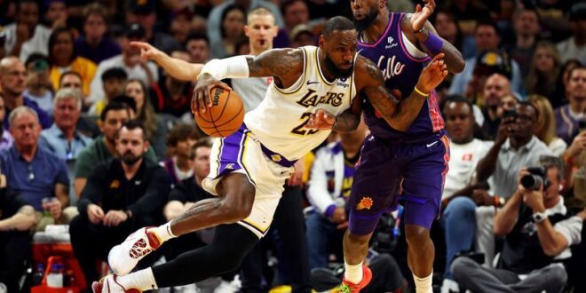 Basketball NBA LeBron James becomes first player to score 40000 points