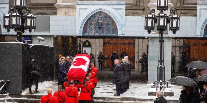 Canada bids farewell to former prime minister Brian Mulroney