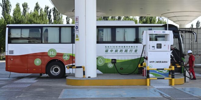 China pushes hydrogen technology up agenda