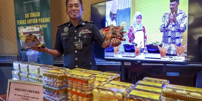 Cookies from prison by Tunku Azizah selling like hot cakes