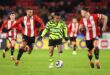 Football Soccer Arsenal hit Sheffield United for six to keep pace