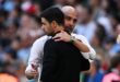 Football Soccer Arteta wants Arsenal to embrace massive moment against Guardiolas