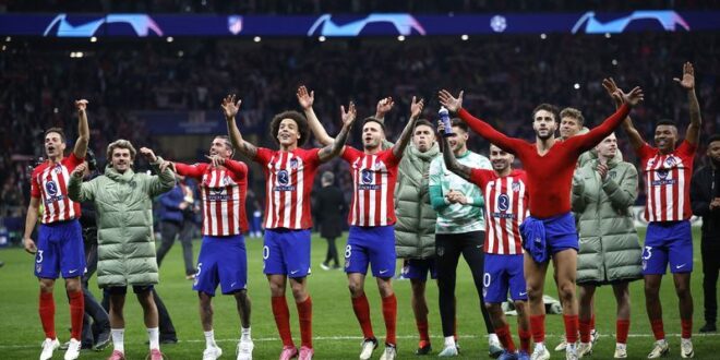 Football Soccer Atletico knock out Inter on penalties to reach CL