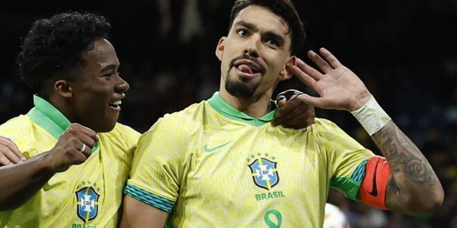 Football Soccer Brazil fight back to draw 3 3 with Spain in