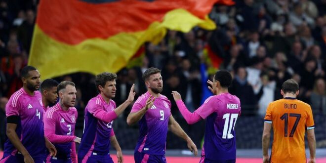 Football Soccer Improving Germany snatch 2 1 comeback win over Netherlands