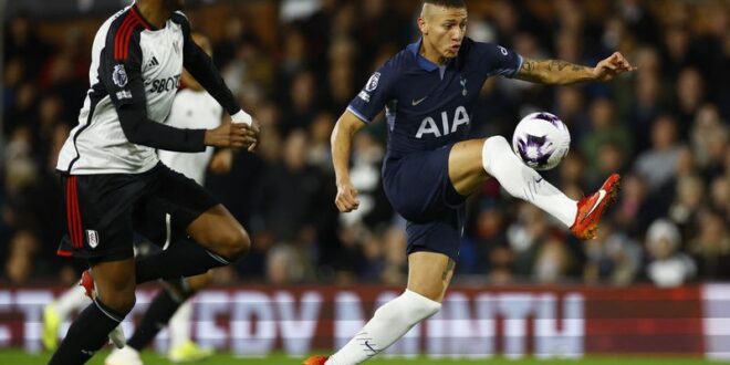 Football Soccer Lacklustre Tottenham slump to heavy defeat at Fulham