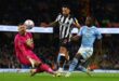 Football Soccer Manchester City go into FA Cup semis after 2 0