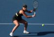 Halep comeback ends in first round loss to Badosa in