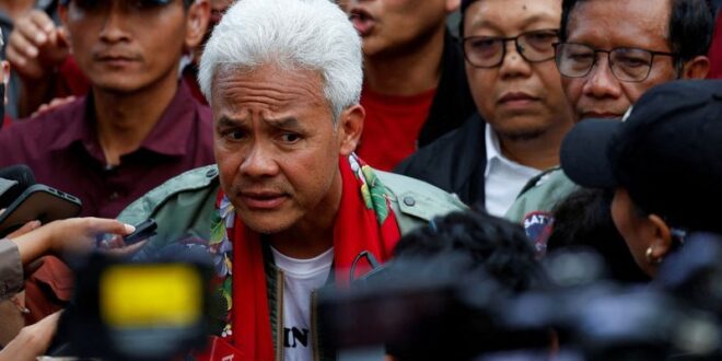 Losing Indonesian presidential candidate Ganjar calls for new election