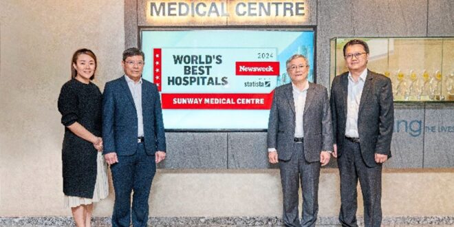 Malaysian hospital achieves global ranking for 2024