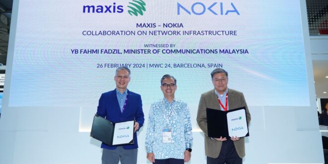 Maxis Nokia collaborate to drive next generation connectivity