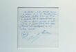 Messis promised Barca contract on a napkin up for auction