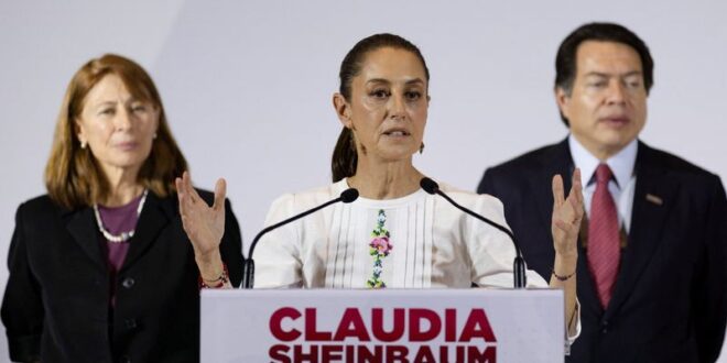 Mexico kicks off election campaign with ruling partys Sheinbaum in