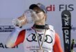 Other Sports Alpine skiing Odermatt secures super G title third for the