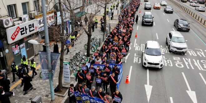 South Korea police launch raid on doctors association over walkout