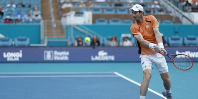 Tennis Tennis Murray beats ailing Berrettini to reach Miami second round