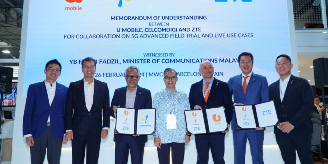 ZTE partners with CelcomDigi and U Mobile to accelerate 5G advanced