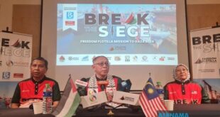 20 Malaysians to join Freedom Flotilla Coalition mission to Gaza