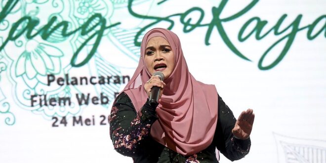 Aishah delights fans with ‘free concert