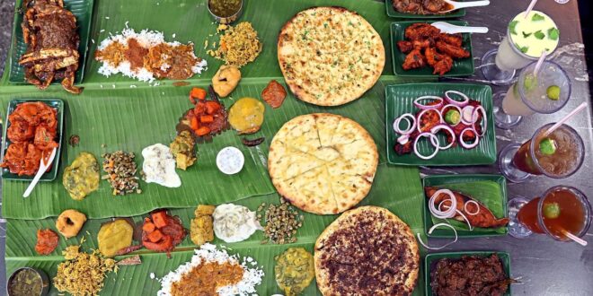 Banana leaf spread inspired by mums recipes