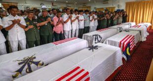 Copter tragedy Funeral prayers last respects for eight victims held