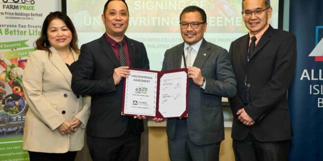 Farm Price inks underwriting deal with Alliance Islamic Bank