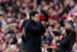 Football Soccer Arteta calls for Arsenal reaction after Villa hammer blow
