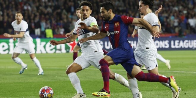 Football Soccer Barcelona destroyed themselves in defeat to PSG says Gundogan