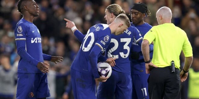 Football Soccer Chelsea manager Pochettino fumes over penalty taker mayhem