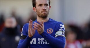 Football Soccer Chelseas Chilwell ruled out of Man United