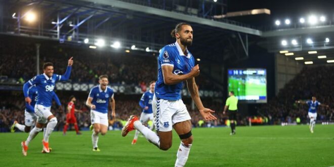 Football Soccer Everton deal Liverpool big blow with shock 2 0 derby