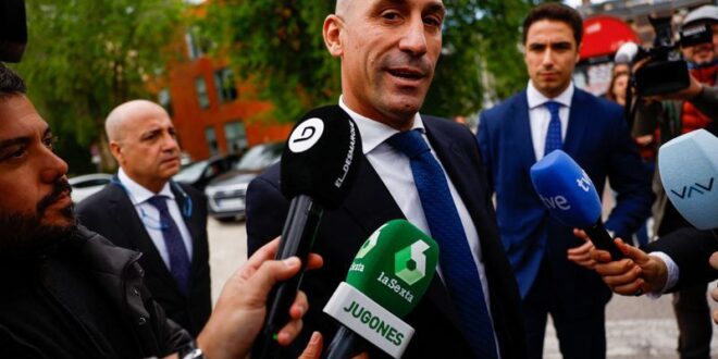 Football Soccer Rubiales ordered to make monthly court appearances restricted to