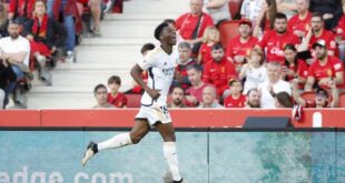 Football Soccer Tchouameni gives depleted Real Madrid narrow win at Mallorca