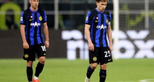 Football Soccer Title chasing Inter held to 2 2 draw by lowly Cagliari