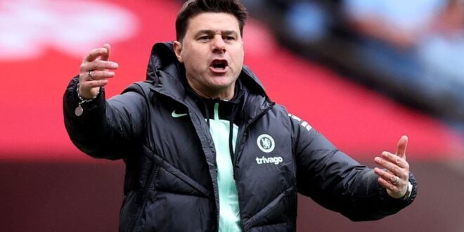 Football Soccer Under pressure Pochettino puts brave face on FA Cup defeat