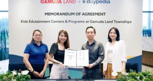 Gamuda Land collaborates with Kiddypedia for Discovery Centres at Gamuda