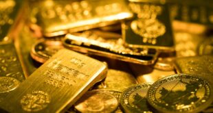 Gold slips over 1 as fears of wider Middle East