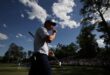 Golf Golf Masters co leaders summon patience to battle windy Augusta