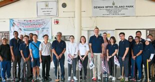 Ground golf tees off at Island Park