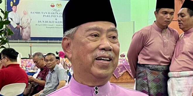 KKB polls Rival has run out of issues says Muhyiddin