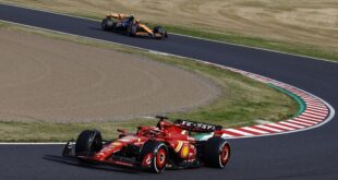 Motorsport Motor racing Leclerc delighted with Ferrari strategy in Japan