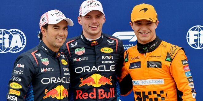 Motorsport Motor racing Verstappen takes pole at Japan GP for third