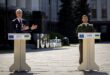 NATO chief on unannounced Kyiv visit says arms flows to